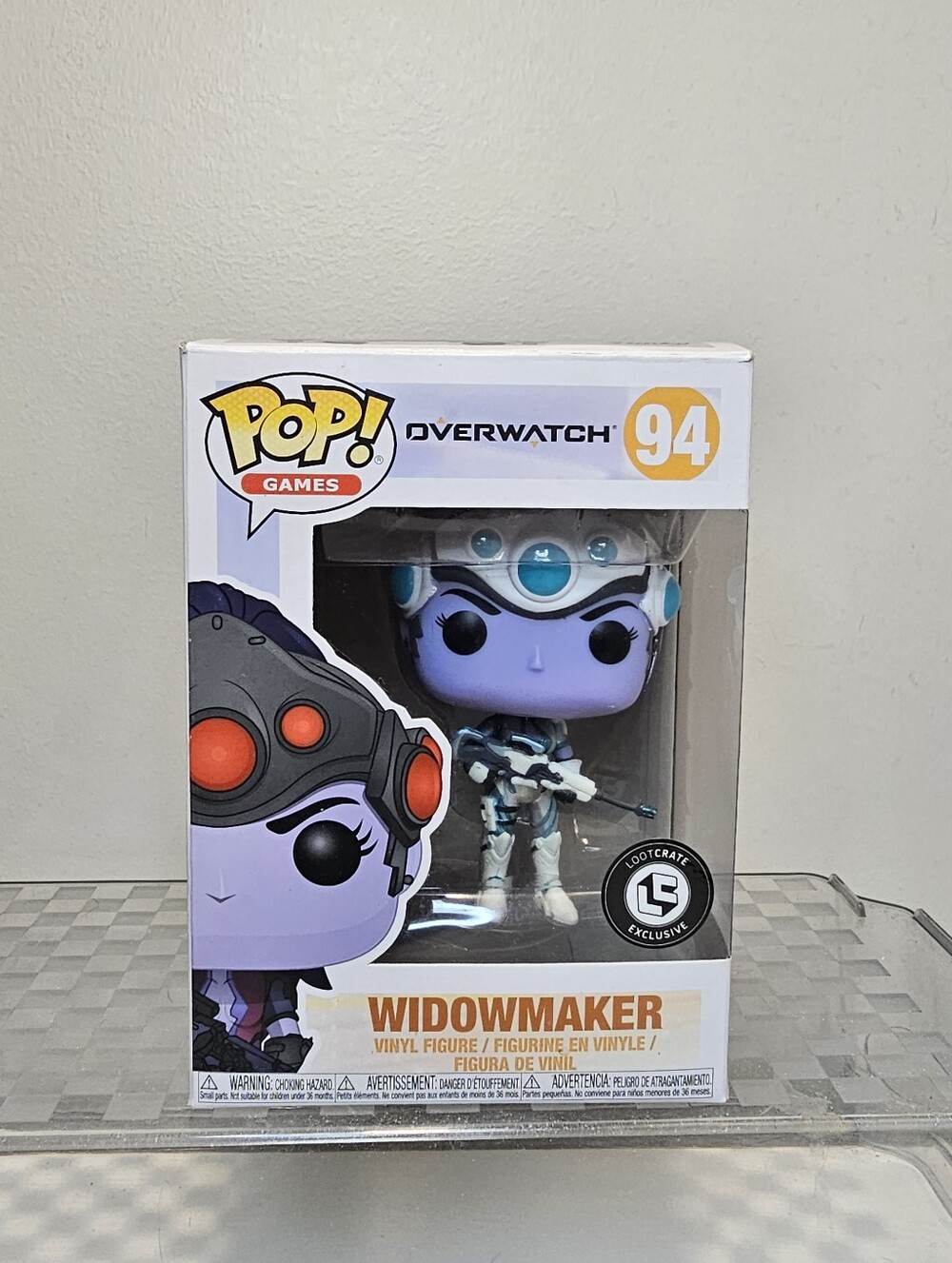 Funko Pop! Overwatch Widowmaker #94 - Purple Vinyl Figure